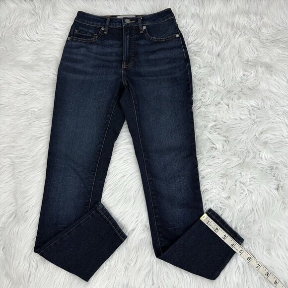 Everlane Women’s Blue The Curvy High-Rise Skinny Minimalist Jean‎ W25/L27 - Picture 12 of 12